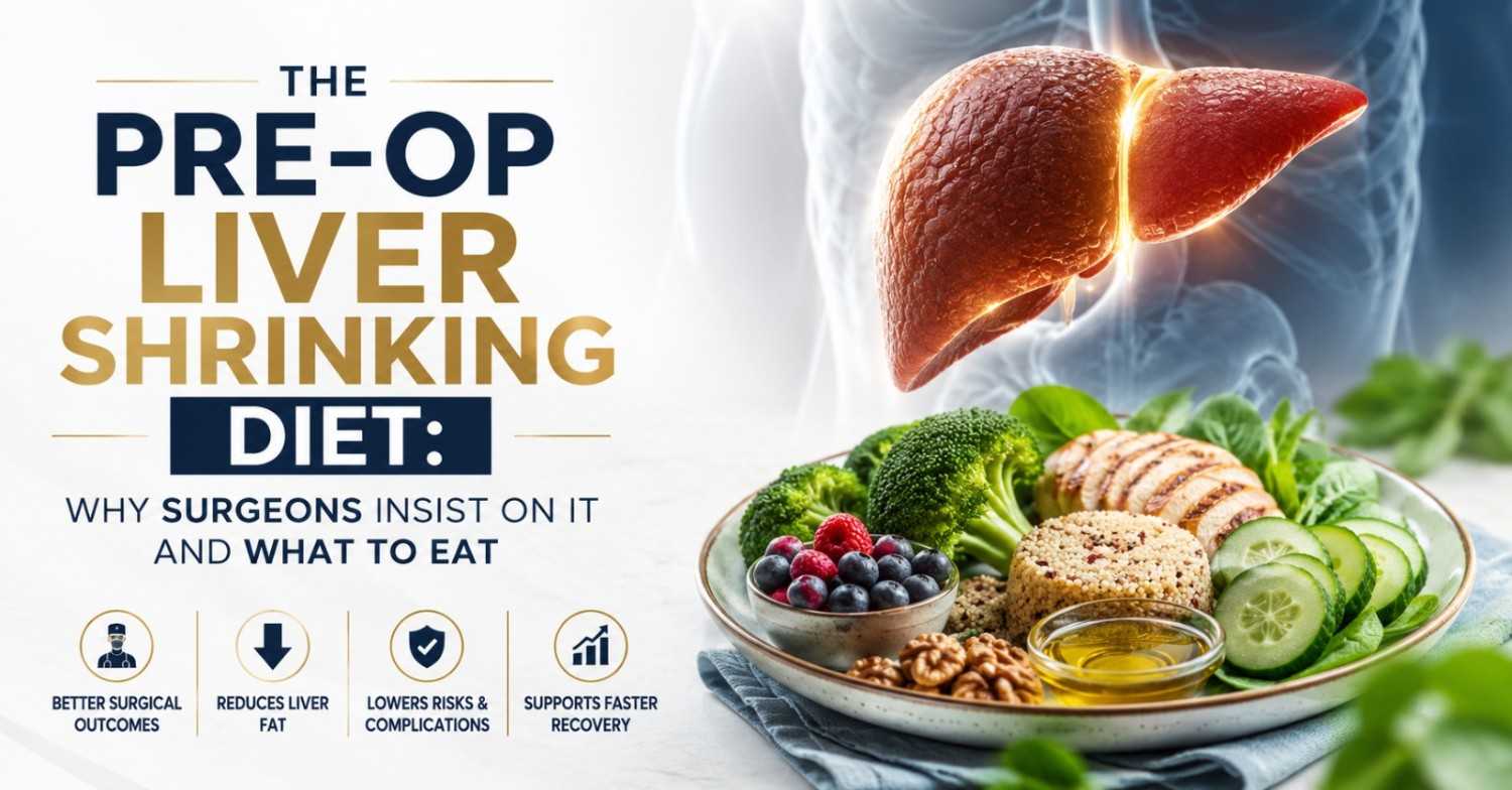 The Pre-Op Liver Shrinking Diet: Why Surgeons Insist On It And What To Eat