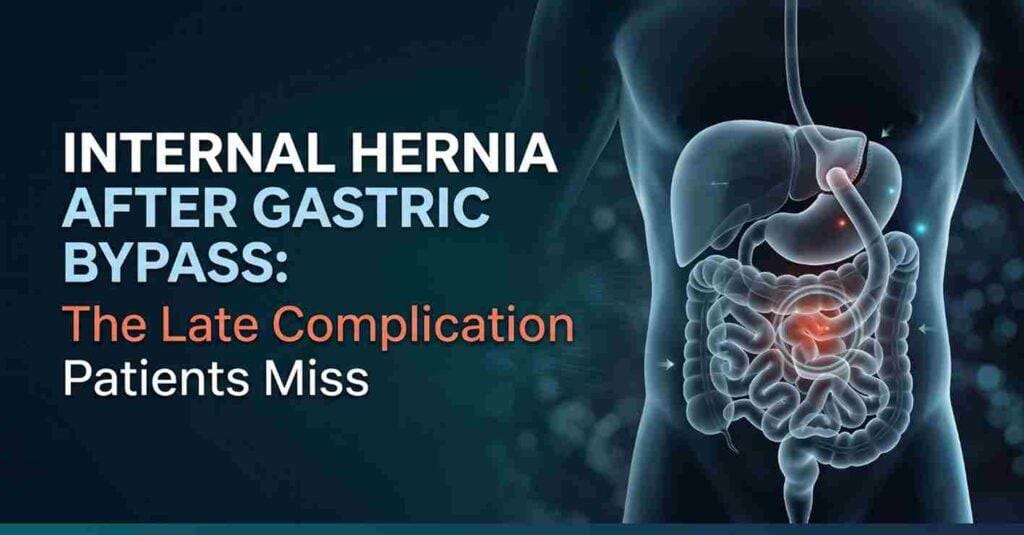 Internal Hernia After Gastric Bypass: The Late Complication Patients Miss ,Internal Herniation After Laparoscopic