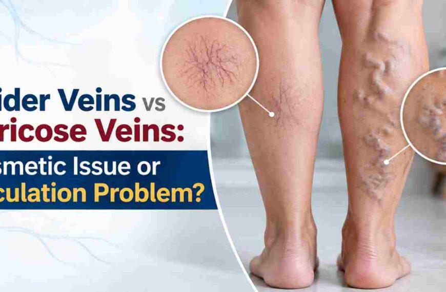 Spider Veins Vs Varicose Veins: Cosmetic Issue or Circulation&hellip;