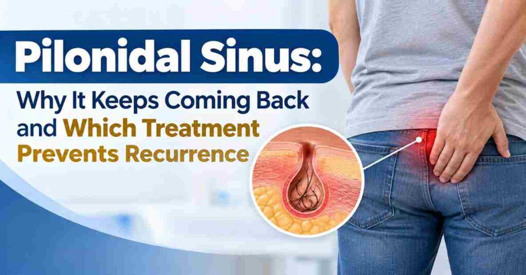 Pilonidal Sinus: Why It Keeps Coming Back And Which Treatment Prevents Recurrence
