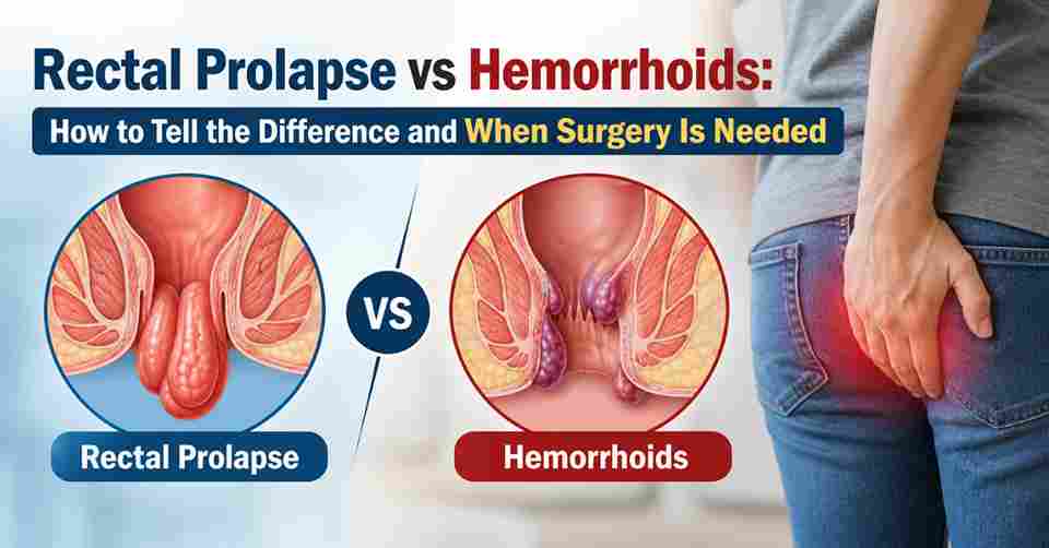 Rectal Prolapse Vs Hemorrhoids: How To Tell The Difference And When Surgery Is Needed